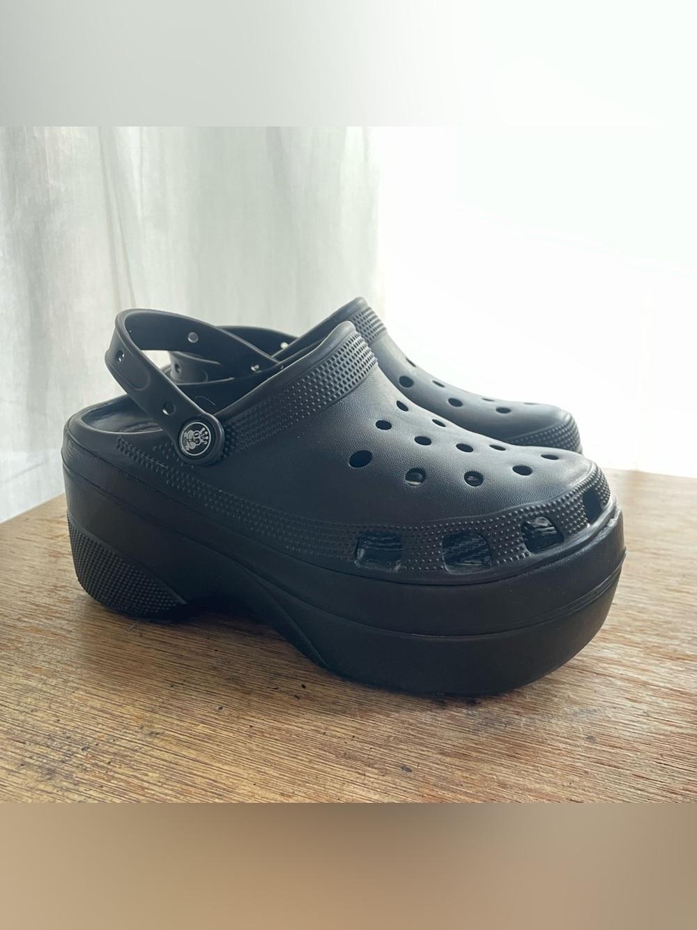 Platform Croc Style Clog